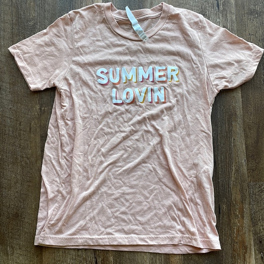 Elizabeth and Faith summer lovin tee
